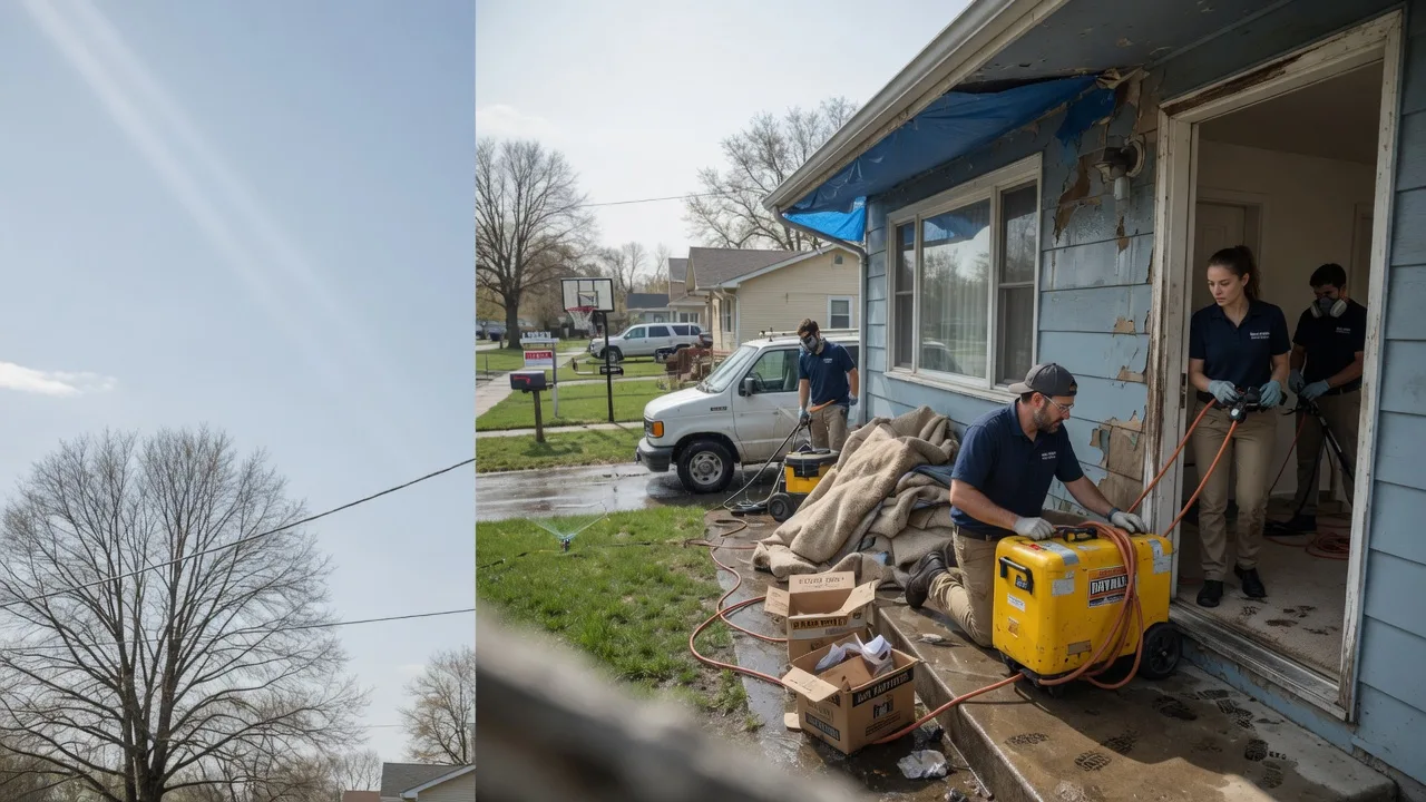 Basement Flood Cleanup in Union Mills, NC near me